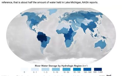 NASA River Map – April 2024